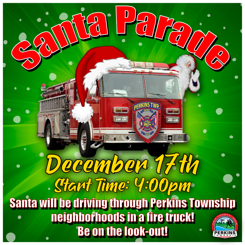 Santa Parade Perkins Township